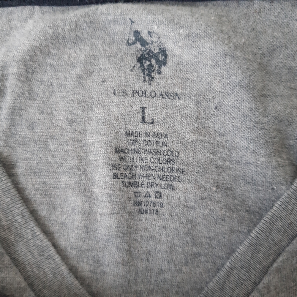 U.S. Polo Assn T-shirt Men's Size L - Picture 3 of 4